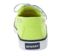 SPERRY Bahama 2.0 Canvas Boat Shoes: Sustainable Women's Casual Shoes with Memory Foam Sole in Navy, White, Pink, or Lime Green