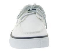 SPERRY Bahama 2.0 Canvas Boat Shoes: Sustainable Women's Casual Shoes with Memory Foam Sole in Navy, White, Pink, or Lime Green