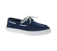 SPERRY Bahama 2.0 Canvas Boat Shoes: Sustainable Women's Casual Shoes with Memory Foam Sole in Navy, White, Pink, or Lime Green