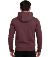 Men's Hoodie, Hooded Sweater, Basic Sweater, Modern Cotton Sweater, Plus Sizes, Brown, Red, Gray, Beige, or Burgundy