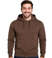 Men's Hoodie, Hooded Sweater, Basic Sweater, Modern Cotton Sweater, Plus Sizes, Brown, Red, Gray, Beige, or Burgundy