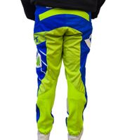 SCOTT Pant 350 Herren Moto-Cross Hose Motorsport-Kleidung mit Unterschenkel-Manschette 246911 1029 Blau/Grün/Weiß