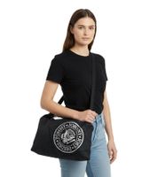Bolso de hombro RAMONES Punk Rock Band para mujer con correa ancha LM108440RAMO Negro/Gris