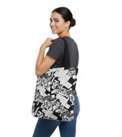 Sac cabas MISFITS Teenagers from Mars Punk Rock Band pour femme et homme, sac à bandoulière réversible LT114889MISO 35 x 32 cm LT114889MISO Noir/Multicolore