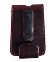 Iggy Pop MP3-Player-Hülle mit Klettverschluss iPod-Player 11x7x1,5 cm MP3-Schutz Fan-Zubehör Schwarz/Rot