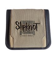 Boîtier CD Slipknot pour 24 CD, pochette CD, CD collector groupe métal, protection CD, noir/beige