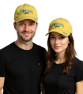 Casquette camionneur Corona, élégante casquette de baseball, en coton, accessoire de supporter, jaune 5342COR