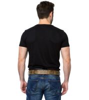 Nightwish Gürtel für Damen oder Herren Metal-Band Leder-Gürtel Freizeit-Gürtel 106.5cm BT603919NGH Braun