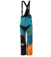 Salopette da motocross SCOTT Shell Pro da donna, pantaloni da sci, abbigliamento sportivo, pantaloni softshell impermeabili, 245006 5735 Blu/Arancione