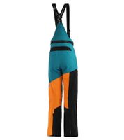 Salopette da motocross SCOTT Shell Pro da donna, pantaloni da sci, abbigliamento sportivo, pantaloni softshell impermeabili, 245006 5735 Blu/Arancione