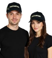 Casquette de baseball unisexe Wolfmother Rock Band avec logo brodé, TC109931WLM, noire