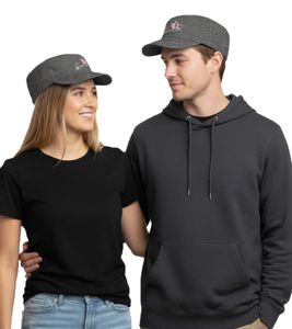 Green Day Unisex Punk Rock Band Cotton Cap in a Military Cut with a Slightly Curved Fit FC101691GRN Gray