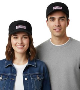 Casquette unisexe en coton The Killers, coupe militaire et légèrement incurvée, FC100456KLR, noire