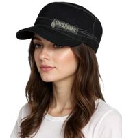 Casquette en coton du groupe de metalcore Underoath, coupe militaire, visière légèrement incurvée, noire