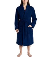 PUMA Unisex Bademantel mit zwei offenen Seitentaschen Morgen-Mantel 660008 Navy, Rot, Weiß oder Schwarz