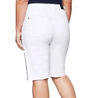 Shorts vaqueros sheego para mujer, elegantes pantalones vaqueros, pantalones de algodón, tallas grandes, 135429 blanco