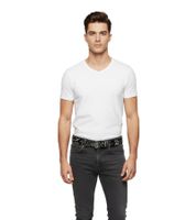 Ceinture Motörhead pour femme ou homme, taille unique, 100 cm avec logo, ceinture décontractée BT104890MTR, noir/gris