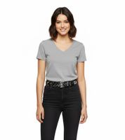 Ceinture Motörhead pour femme ou homme, taille unique, 100 cm avec logo, ceinture décontractée BT104890MTR, noir/gris