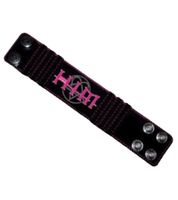 Bracelet HIM, groupe de rock avec logo, bijou de bras, accessoire de fan, WB979445HIM, noir