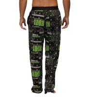 RE:COVERED X XBOX Series X Loungepants Herren Schlafanzug-Hose stylische Pyjama-Hose RCXBX123 Schwarz/Grün