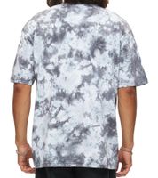 T-shirt tie-dye Halloween homme RE:COVERED X John Carpenter, col ras du cou, motif fan, RCSTC117, gris/blanc