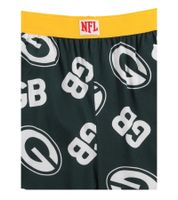 RE:COVERED X NFL Green Bay Packers Men's Lounge Pants with Team Logo, Cotton Pajama Pants, RCNFL1398 Green