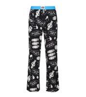 RE:COVERED X Star Wars Pyjama-Hose Herren Schlafanzug-Hose mit Star Wars Comics Aufdruck Print Baumwolle Loungepants RCDIF2108 Schwarz/Weiß