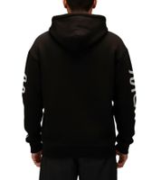 Sudadera con capucha RE:COVERED X Disney para hombre con estampado de Mickey Mouse, algodón, manga larga, RCDIF2049, negra