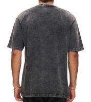 T-shirt homme RE:COVERED X Cartoon Network, imprimé vache et poulet, col rond en coton, gris, RCWARN754