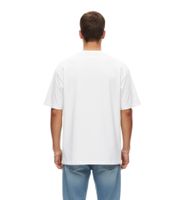 RE:COVERED X Sex Pistols Men's T-Shirt "God Save the Queen" Cotton Shirt with Large Print, Crew Neck, RCBVD3845 White
