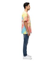 RE:COVERED X NFL San Francisco 49ers Men's T-Shirt with Helmet Print, Cotton Crew Neck, RCNFL1383, Colorful