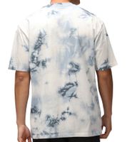 RE:COVERED X NFL Herren T-Shirt mit New England Patriots Print Baumwoll-Shirt Rundhals-Shirt RCNFL1382 Blau