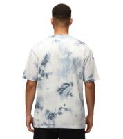 RE:COVERED X NFL Herren T-Shirt mit New England Patriots Print Baumwoll-Shirt Rundhals-Shirt RCNFL1382 Blau
