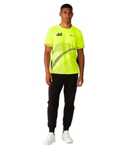 Mercedes-Benz AMG Petronas F1 Herren T-Shirt Lewis Hamilton Kurzarm-Trikot 701227120 001 Neon-Gelb
