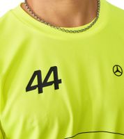 Mercedes-Benz AMG Petronas F1 Herren T-Shirt Lewis Hamilton Kurzarm-Trikot 701227120 001 Neon-Gelb