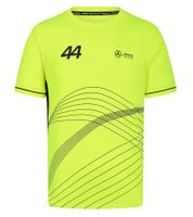 Mercedes-Benz AMG Petronas F1 Herren T-Shirt Lewis Hamilton Kurzarm-Trikot 701227120 001 Neon-Gelb