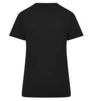 Mercedes-Benz AMG Petronas F1 MAPF Damen T-Shirt Baumwoll-Shirt mit großem Logo Kurzarm-Shirt 701227045 001 Schwarz