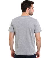 RE:COVERED X Disney Herren T-Shirt mit Panik Mickey Print Baumwoll-Shirt Rundhals-Shirt MMDIS2295 Grau