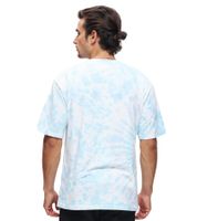 RE:COVERED X SEGA Herren T-Shirt mit Sonic-Print Baumwoll-Shirt Rundhals-Shirt RCSEGA552 Blau/Weiß