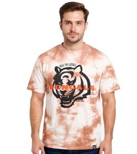 T-shirt da uomo RE:COVERED X NFL San Francisco 49ers con stampa casco, girocollo in cotone, RCNFL1383, colorata