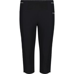 CMP Damen Laufhosen 3/4 Tights Schwarz