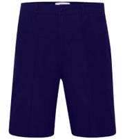 Pantalon chino bermuda décontracté Peterson pour homme avec short en lin et coton (20504682 194013, bleu foncé)