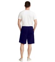 Pantalon chino bermuda décontracté Peterson pour homme avec short en lin et coton (20504682 194013, bleu foncé)