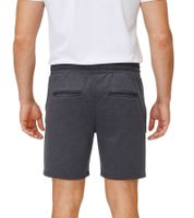 11 PROJECT Palamo Men's Sweat-Bermuda Shorts, Chino-Style, 20716141 1940131, Dark Grey Melange