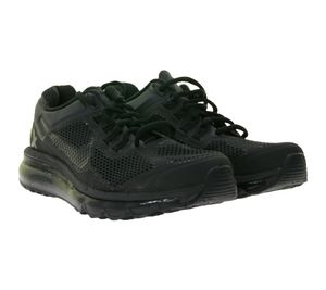 NIKE Air Max 2013 Kids' Sneakers for Girls and Boys with Air Cushioning 555426-010 Black