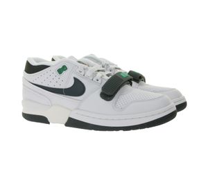 Baskets de basketball NIKE Alpha Force 88 pour homme, cuir véritable, style rétro DZ4627-001 Blanc/Noir