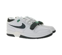 Zapatillas de baloncesto NIKE Alpha Force 88 para hombre, piel auténtica, estilo retro, DZ4627-001, blanco/negro