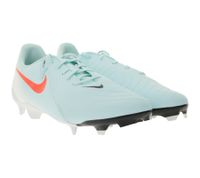 Botas de fútbol NIKE Phantom Academy FG/MG con plantilla acolchada o con tacos, color turquesa, azul oscuro o blanco/negro