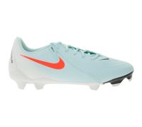 Botas de fútbol NIKE Phantom Academy FG/MG con plantilla acolchada o con tacos, color turquesa, azul oscuro o blanco/negro