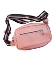 WOWZILLA Women's Handbag with Practical Compartments, Shoulder Bag, Fashionable Evening Bag, Pink